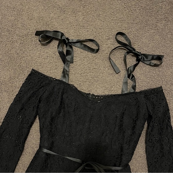 Alexis Sophia Lace Cocktail Midi Dress - Picture 8 of 11